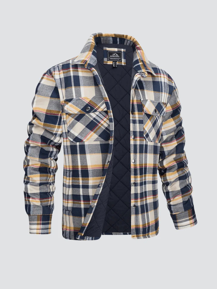 LEVAIN™ | STRIPED FLANNEL JACKET