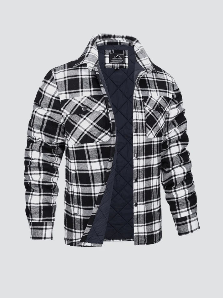 LEVAIN™ | STRIPED FLANNEL JACKET
