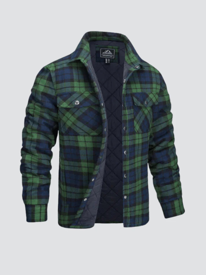 LEVAIN™ | STRIPED FLANNEL JACKET