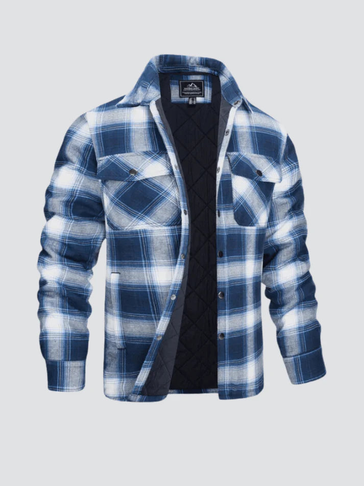 LEVAIN™ | STRIPED FLANNEL JACKET