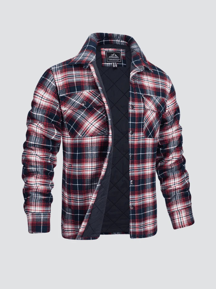 LEVAIN™ | STRIPED FLANNEL JACKET