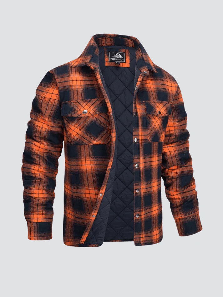 LEVAIN™ | STRIPED FLANNEL JACKET