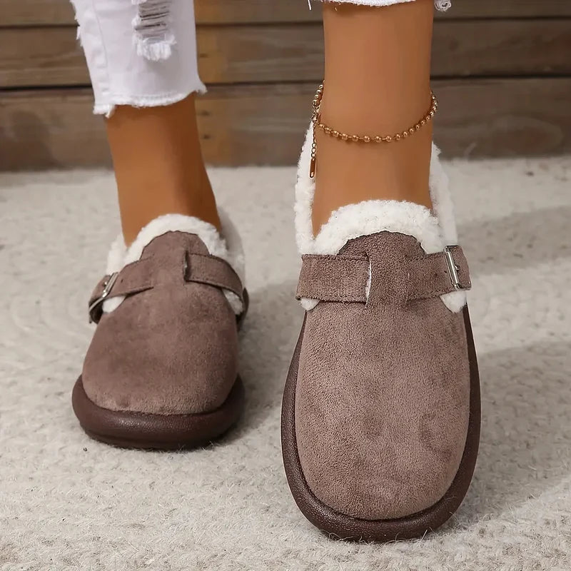 Louise | Chaussures Orthopédiques en Peluche pour Femmes