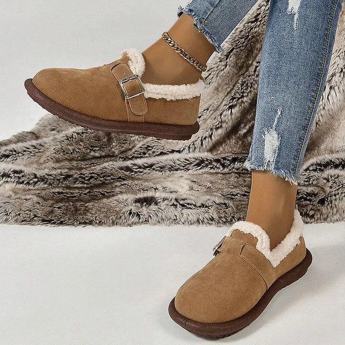 Louise | Chaussures Orthopédiques en Peluche pour Femmes