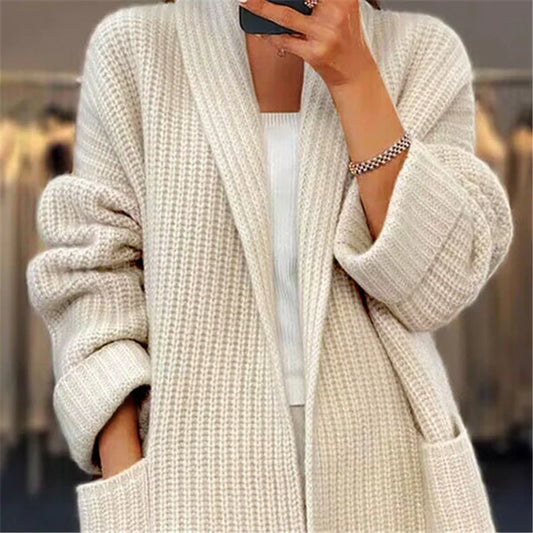 Cardigan Tricoté avec Poches | Noa